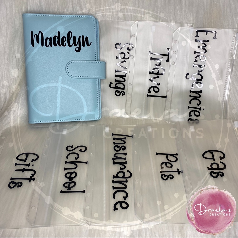 Personalized Cash Binder / Budget Book